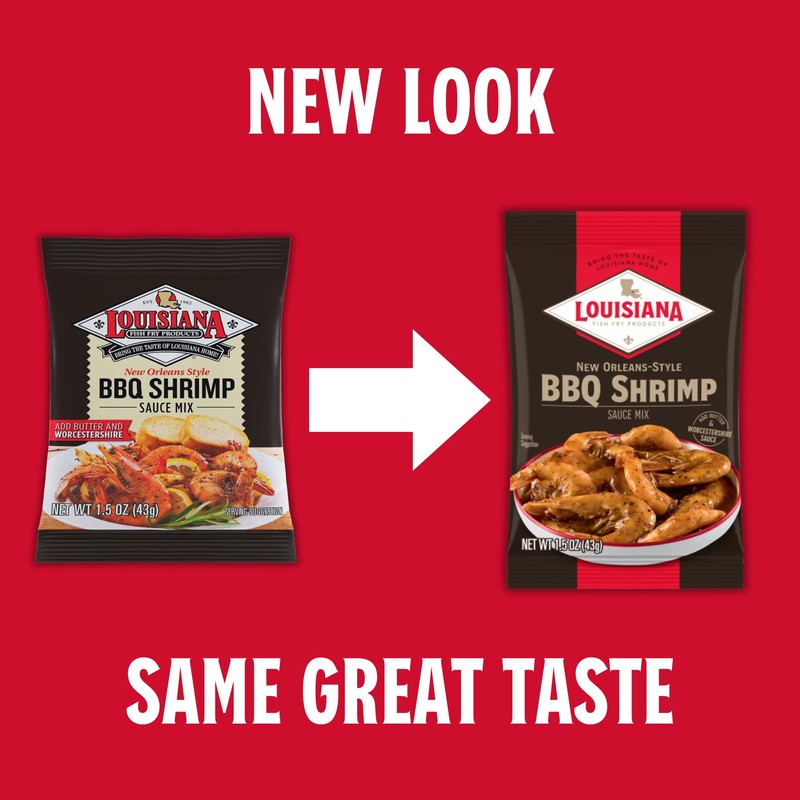 Louisiana Fish Fry Shrimp BBQ Mix 1.5oz