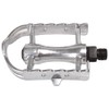 M-Wave Steady A11 Road Bike Pedals, Silver, 62 x 96