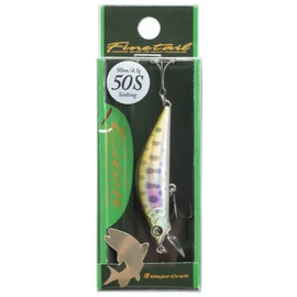 Major Craft Fine Tail Eden Lure, Shimmy Fall, 2.0 inches (50 mm), Laser Yamame #02 EDN-50S