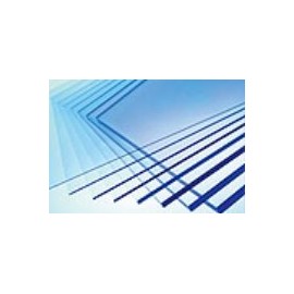 12" x 12" x .040 POLYCARBONATE CLEAR PLASTIC SHEET LEXAN