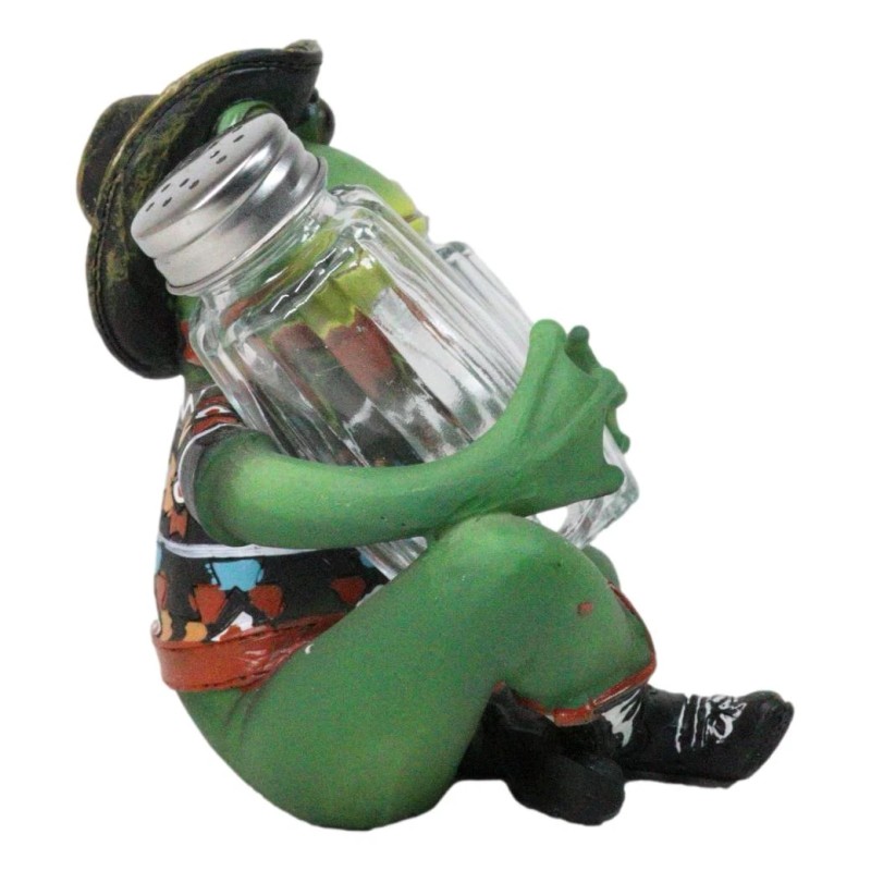 Cowboy Toad Frog With Hat Boots And Southwest Serape Salt