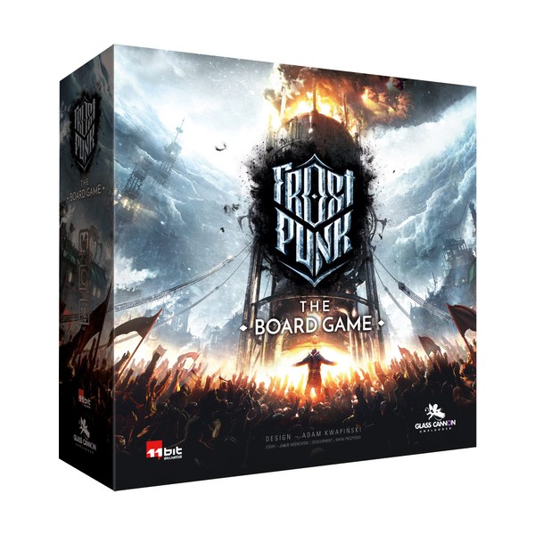 Rebel Frostpunk The Board Game | Post-Apocalyptic Survival Game | Sci-Fi Strategy Game for Adults and Teens | Ages 18+ | 1-4 Players | Average Playtime 120-150 Minutes | Made by Rebel Studio