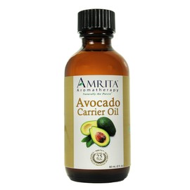 AMRITA Aromatherapy: Organic Avocado Oil -100% Natural Moisturizing Base Oil for Aromatherapy, Massage, Essential Oils & More - Size: 240ML