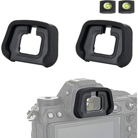 2 Pack DK-29 Compatible Nikon Eyepiece Eyecup for Nikon Z5 Z6 Z7 Z6II Z6III Z7II Camera Mirrorless SLR Camera with Hot Shoe Cover Level
