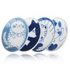 Fukubeya Mino Ware Nekogura Small Plate, 3.9 inches (10 cm)