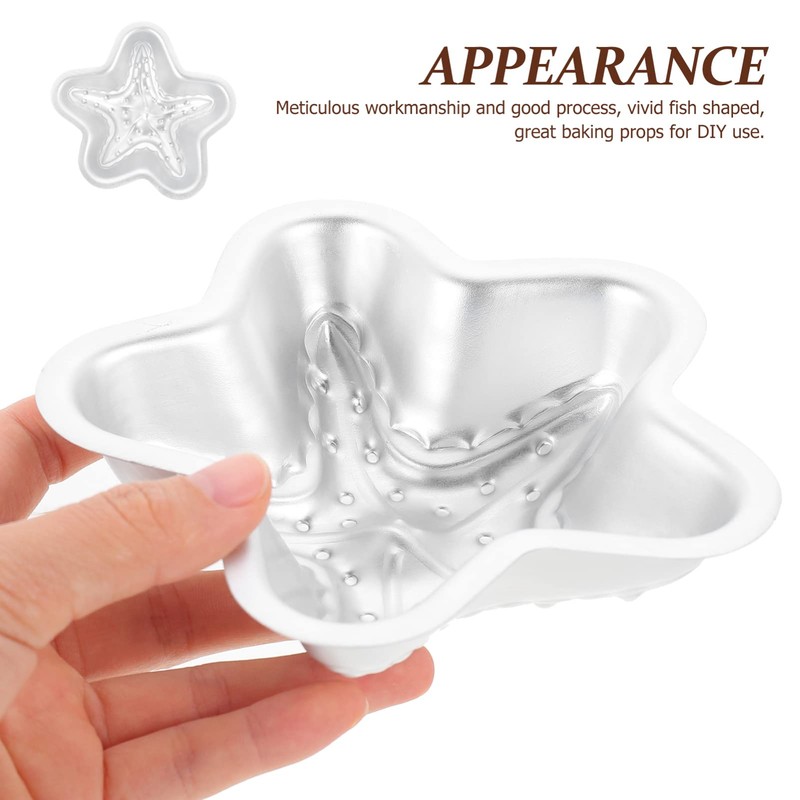 Ciieeo Model Shaped Mold Pudding Moulds Mini Baking Moulds Dessert