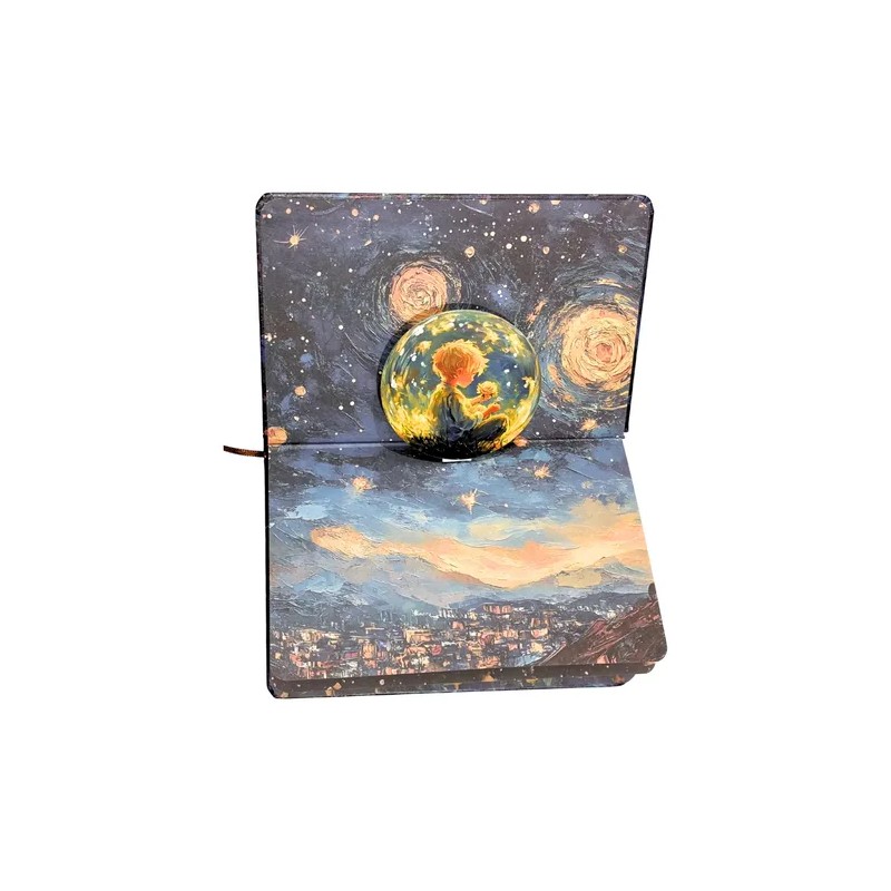 Libreta Principito Hojas Decoradas Regalo El Principito