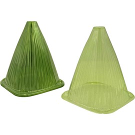 BURI Plant Hat Set of 10 | Planting Aid & Protection for Young Plants | Protection Against Frost, Snails & Birds | Plant Protection | Reusable | Cold Frame Cover | 22 x Diameter 19 cm | Weather