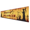 Happy Halloween Hanging Banner – 250cm Pumpkin and Bloody Handprint