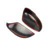 Korlot Carbon Fiber Side Door Mirror Cover Molding Trim for