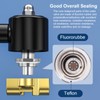 TAILONZ PNEUMATIC 3/8 Inch NPT DC12V Brass Electric Solenoid Valve