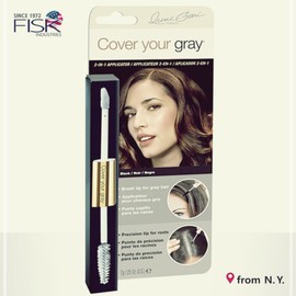 리빙퓨처 Fisc Industries Cover Your Gray 2-in-1 Black 7g Gray Hair Cover