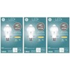GE (3 Bulbs) LED+ Motion Sensing LED Light Bulb, 12