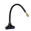 Above Ground Sprinkler System with 360 Degree Adjustable Bendable Nozzle