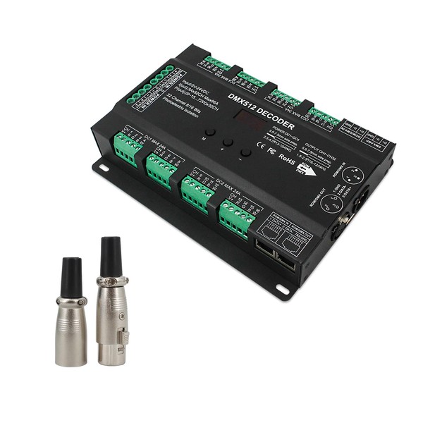 32 Channel 96A RGBW DMX 512 LED Decoder Controlle Digital