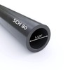 Generic 1-1/2"" Schedule 80 PVC Pipe - Black PVC Piping