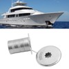 Boat Deck Diesel Fuel Filler with Cover Mirror Polished 316