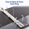 Avery Durable View 3 Ring Binder, 3 Inch Slant Rings,