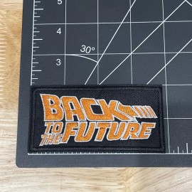 Unbranded Back To The Future Patch Embroidered Logo Iron On 2x 4 Inch