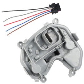WMPHE Tail Lamp Light Holder Bracket and Wiring Plug Compatible with Jeep Renegade 2015 2016 2017 2018 2019 2020 2021 2022 2023, Lamp Socket Panel Rear Left Side, Replacement for 68270892AA