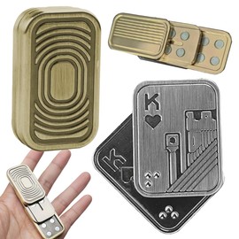 SALUDABLE Fidget Slider Fidget Toy Stress Relief Gadget Set of 2 (02Color var.)