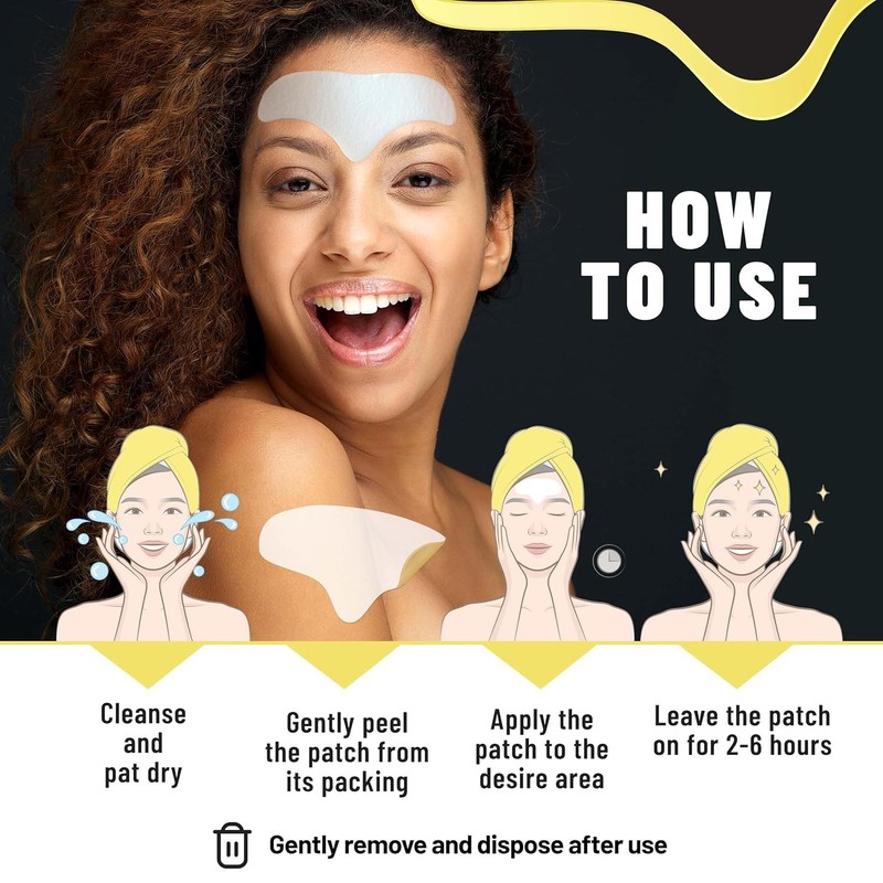 TOLEVITA - Forehead Wrinkle Patches | Forehead Lines Remover |