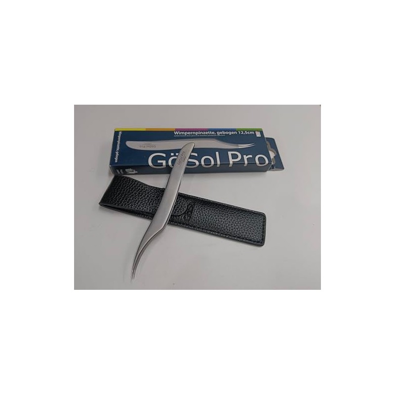 GöSol Pro Eyelash Tweezer Bent