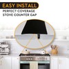 Stove Gap Covers (2 Pack), Heat Resistant and Dishwasher Safe