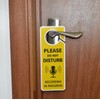 Recording in Progress - Please Do Not Disturb Sign, Plastic