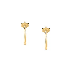 Morellato Orecchini a Cerchio da Donna in Argento 925‰, Placcatura Oro, Capsule by Aurora - SANB02