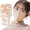 [アイリスオーヤマ] 【90枚セット】 マスク 不織布 プリーツマスク カラーマスク デイリーフィットマスク ふつうサイズ 秋用マスク チークマスク