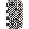 Brownlow Gifts Black and White Manicure Set, 6-Piece, Geometric Black