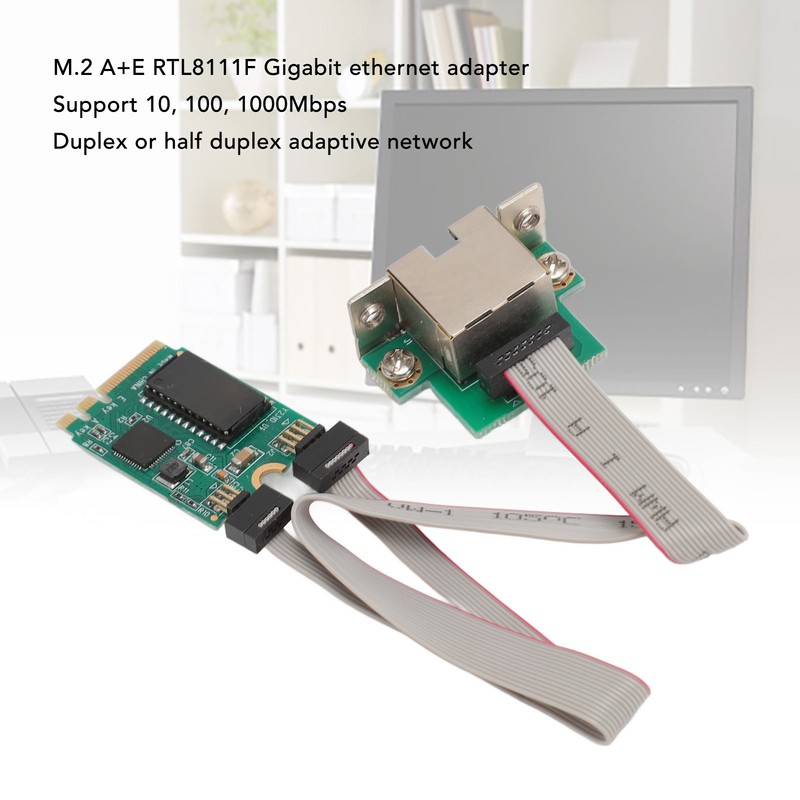 Mini PCIE Gigabit Network Adapter Ethernet Card 10/100/1000Mbps Rate Full
