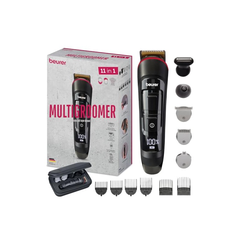 Beurer MN9X Multi-Functional Styler, for Trimming & Shaving the Whole