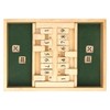 Jwinkumy Shut The Box Game, Wooden Double-Sided 9-Number Dice Game