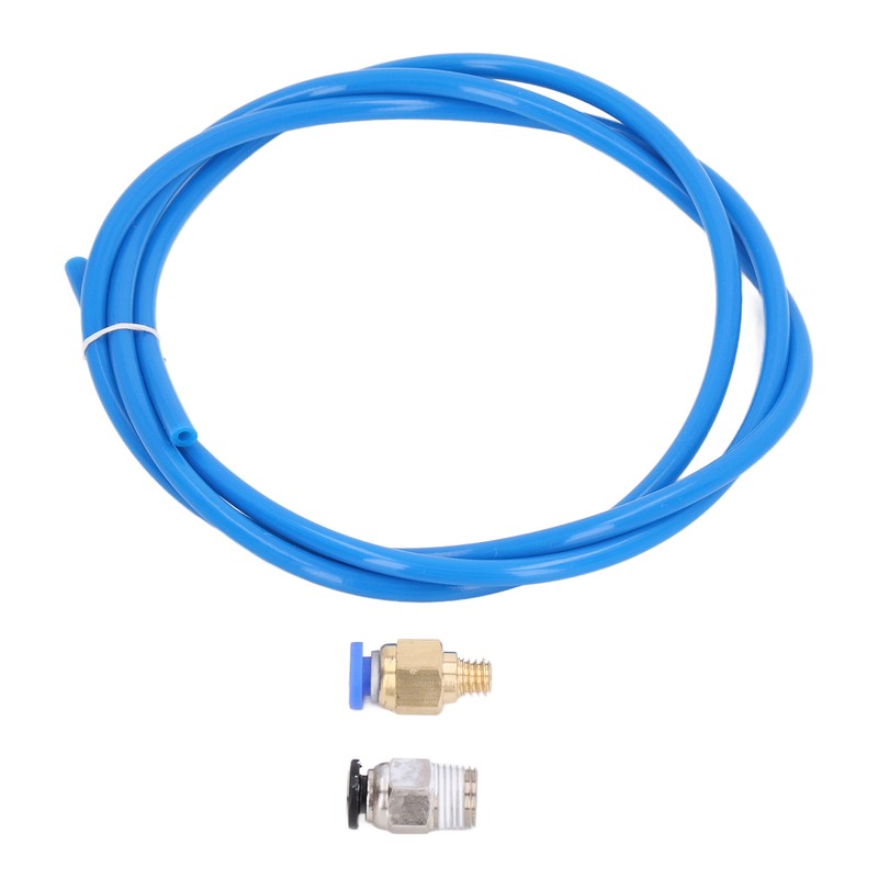 5PCS PTFE Tubes with 20PCS Pneumatic Fittings PC4‑M6 PC4‑M10 for