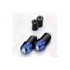 Hurricane HB0316BU Aluminum Side Cap P22 Billet Blue Bar End