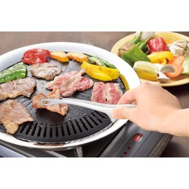 Yokoyama ETYK-150 Tsubanto Takumi Stainless Steel Tongs, 10.2 inches (26 cm)