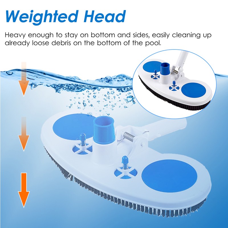 13.5-Inch Pool Vacuum Head Inground Above Ground Vinyl Pool Vacuum