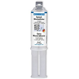 WEICON WEICON Epoxyd-Minutenkleber 24 ml, 5 Minuten Epoxi, Epoxidkleber 2K, transparent