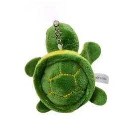 Rosojodg Green Turtle Stuffed Keyring, Mini Sea Turtle Plush Key Chain, Turtle Charming, Cute, Stuffed Toy, Party Decorations for Birthday