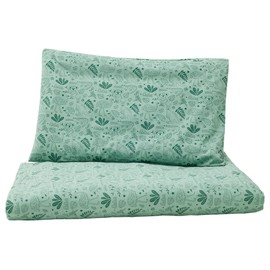 Children's Jersey Bed Linen Set Made of Organic Cotton 100 x 135 cm, Pillow 40 x 60 cm, GOTS Certified