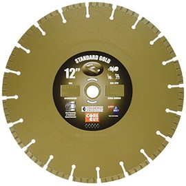 Diamond Products Core Cut 58452 12-Inch by 0.125 Standard Gold High Performance Turbo Blade
