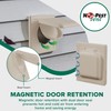 NO-PEST VENT, Exclusive Dual Door Dryer Vent Cover Outdoor 4