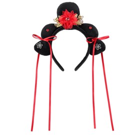 Thereisno Ancient Chinese Headband Court Hair Hoop Chinese Style Ancient Headband Chinese Girl Tradtional Hair Accessories Princess Headwear