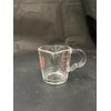 Rattleware 3 oz Espresso Shot Glass Pitcher with Pink Marking–