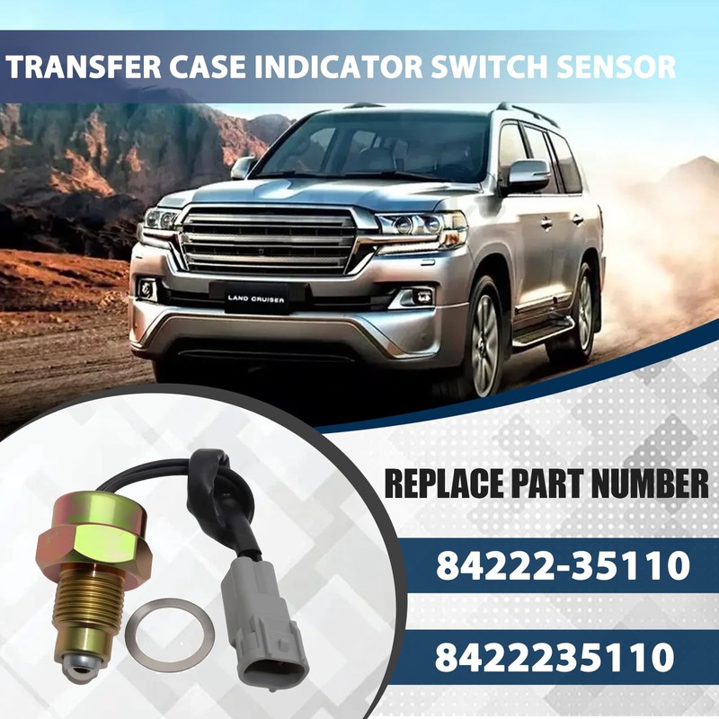 Transfer Case Indicator Switch Sensor Compatible with Toyota 1996-2004 Tacoma,