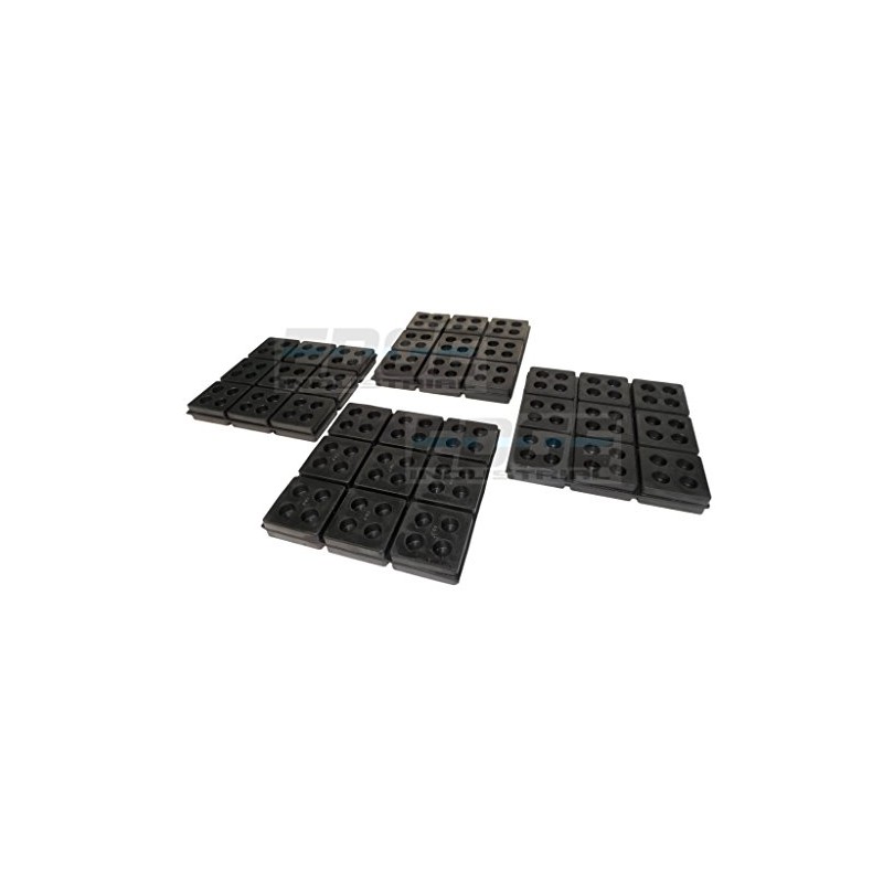 HEAVY DUTY ANTI VIBRATION ISOLATION PADS 6" X 6" X