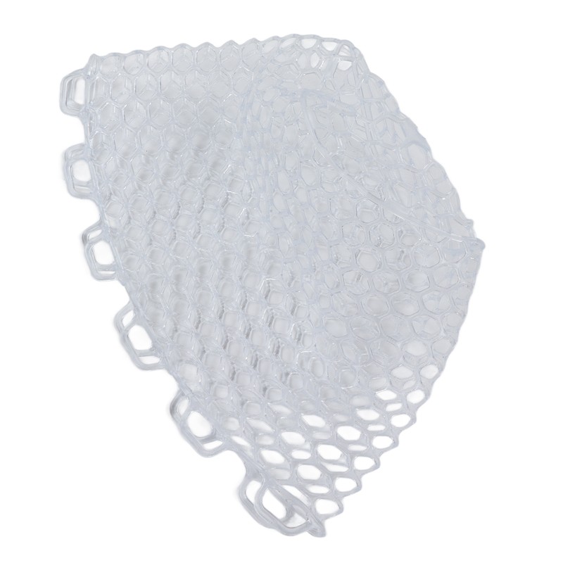 Fly Fishing Landing Net Collapsible Clear Rubber Replacement Bag for