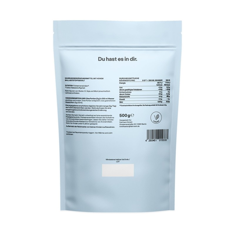 fairment Psyllium Husks 500g